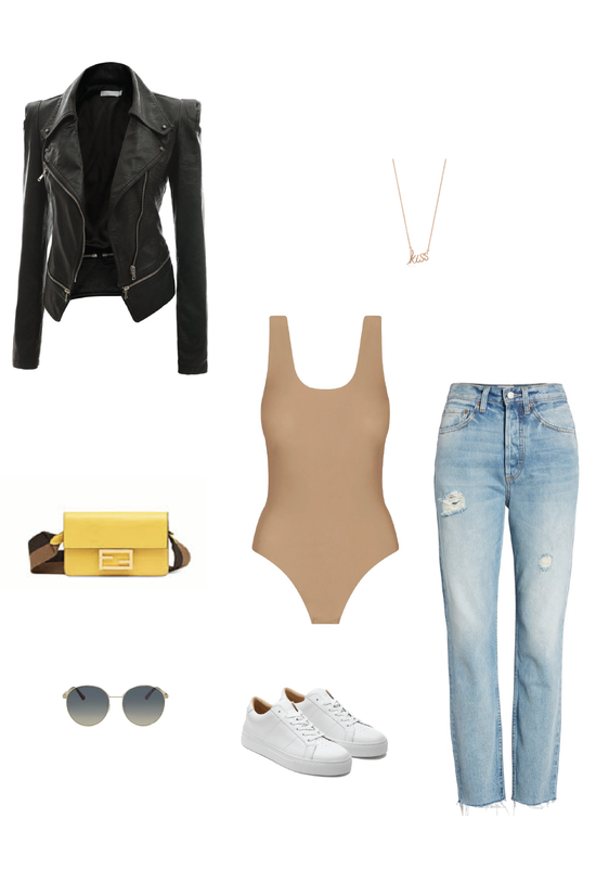Glow Fashion Boutique layering with a bodysuit