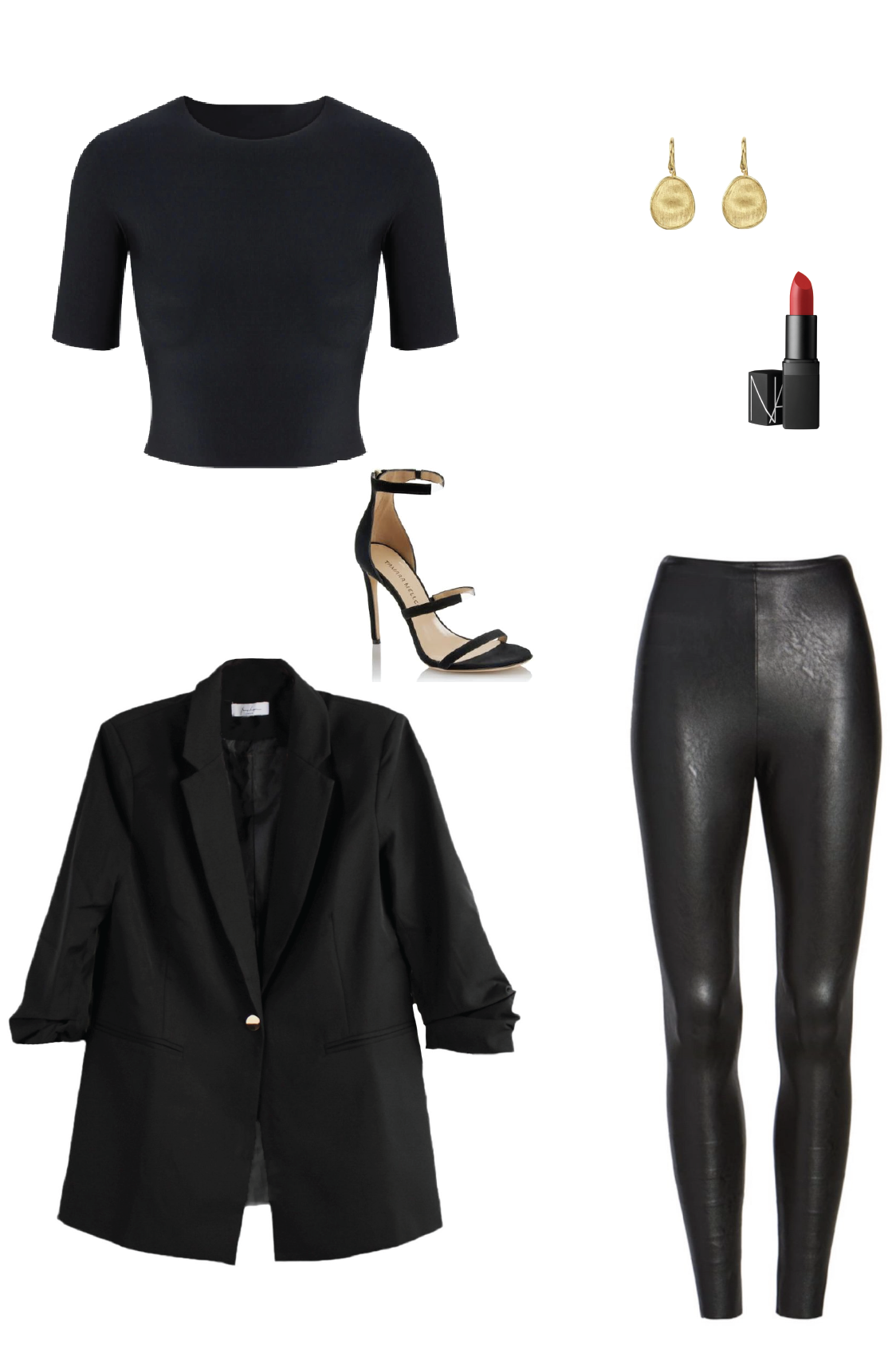 Glow Fashion Boutique Leather Leggings Styling